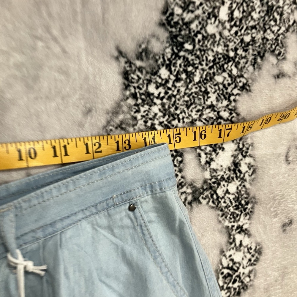 Pistola Light Wash Denim Maxi Skirt Button Front A Line Size Medium NWT - Picture 3 of 14